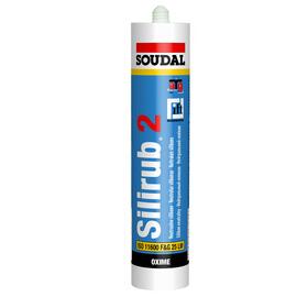 Герметик силиконовый SOUDAL-SILIRUB 2 нейтральный белый (15*300 мл)