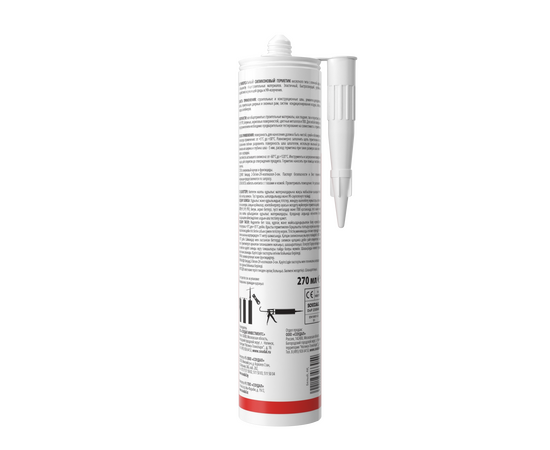 Герметик силиконовый SOUDAL-PROFIL универсальный белый (15 х 270 мл), изображение 2