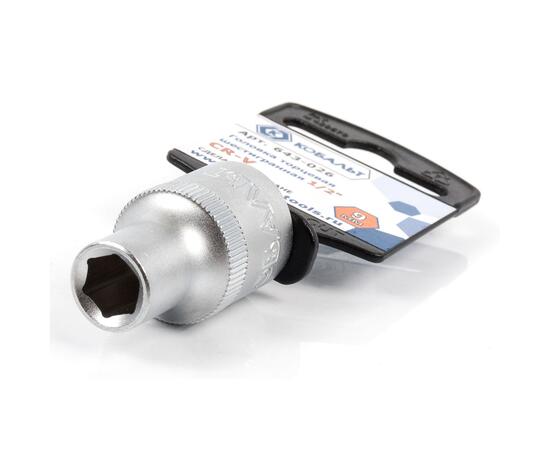 Головка торцевая КОБАЛЬТ 1/2", 9 мм, Cr-V