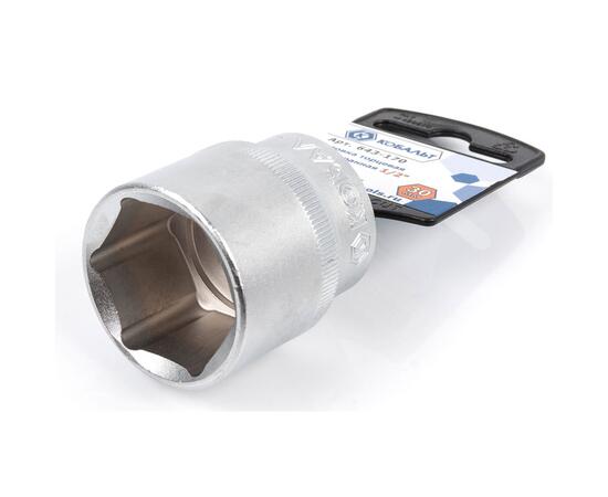 Головка торцевая КОБАЛЬТ 1/2", 30 мм, Cr-V