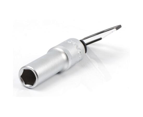 Головка торцевая глубокая КОБАЛЬТ 1/2", 12 мм, Cr-V