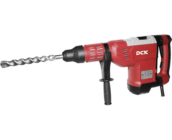 Перфоратор DCK KZC45, SDS max,1500Вт, 14Дж, кейс, 2реж, рег.скорости, плавн.пуск, эл.регул мощности