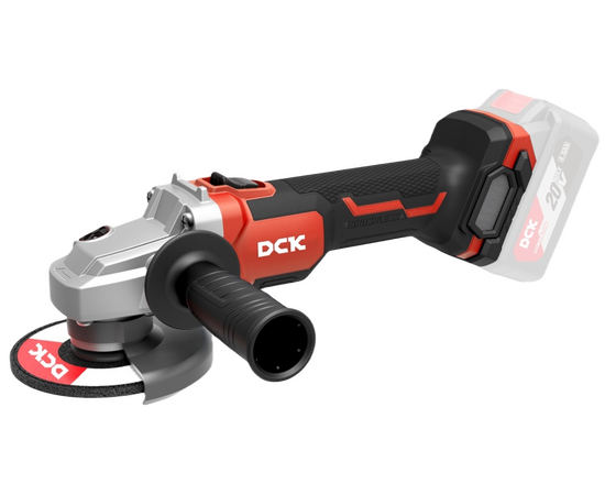 Машина шлифовальная угловая аккумуляторная бесщеточная DCK KDSM03-125Z, без АКБ и З/У