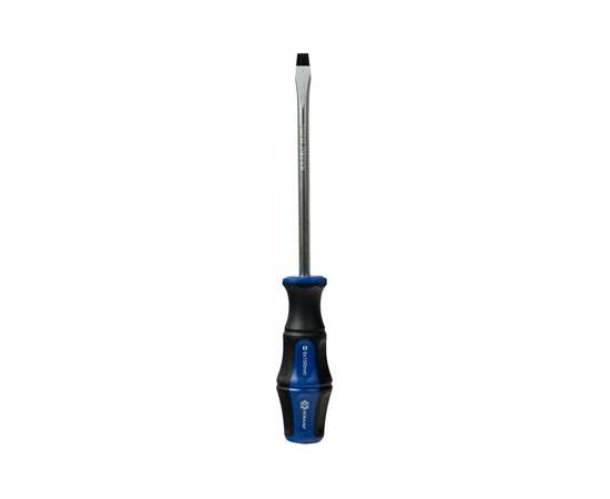 Отвертка SL 8,0 х 150 мм Ultra Grip КОБАЛЬТ CR-V, двухкомпонентная рукоятка