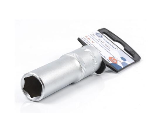 Головка торцевая глубокая КОБАЛЬТ 1/2", 14 мм, Cr-V
