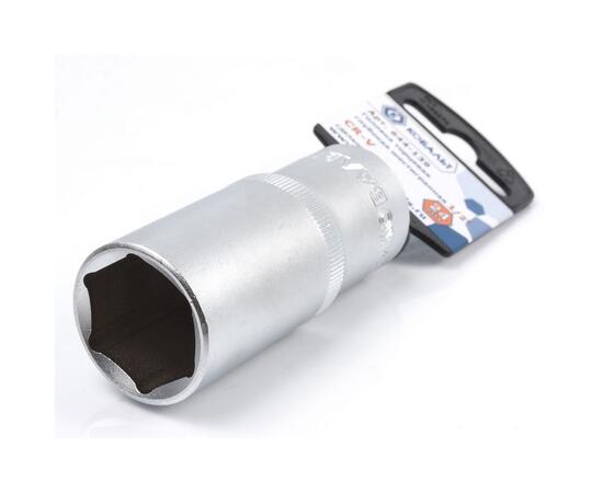 Головка торцевая глубокая КОБАЛЬТ 1/2", 24 мм, Cr-V