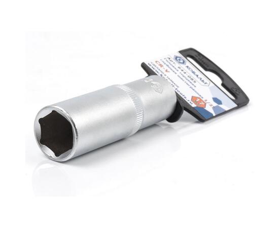 Головка торцевая глубокая КОБАЛЬТ 1/2", 17 мм, Cr-V