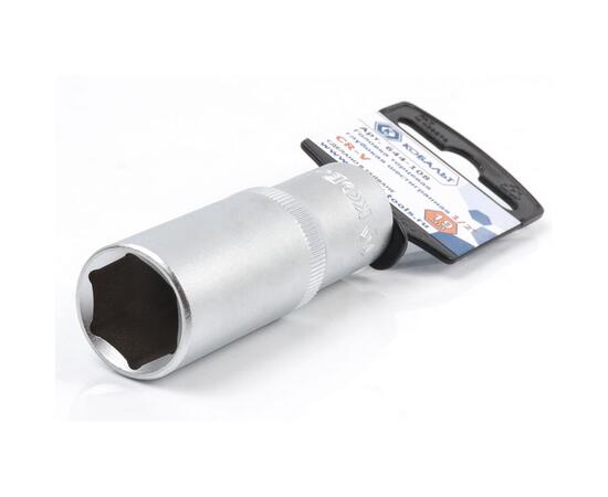Головка торцевая глубокая КОБАЛЬТ 1/2", 19 мм, Cr-V