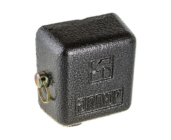 Замок навесной, чугун 3 ключа, 75x40x45, дужка 12мм