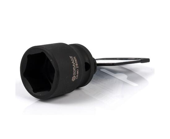 Головка торцевая ударная 1/2", 24 мм, Cr-Mo