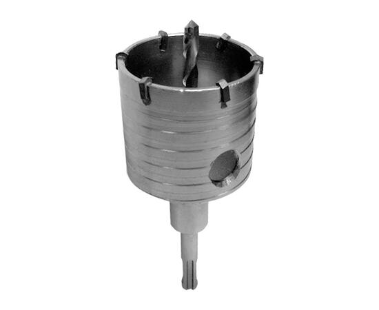 Коронка по бетону твердосплавная SDS-Plus 73 мм ударная БИБЕР