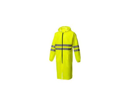Плащ сигнальный влагостойкий лимонный