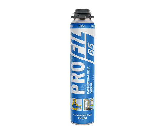 Пена монтажная SOUDAL-PROFIL 65 PRO зимняя пистолетная (12 х 820 мл.)