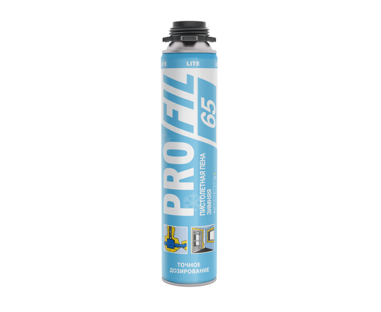 Пена монтажная SOUDAL-PROFIL 65 Lite зимняя пистолетная (12 х 625 мл.)