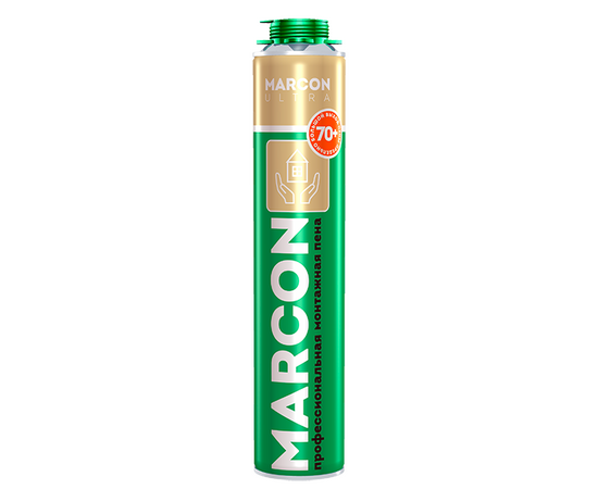 Пена монтажная MARCON PRO 70+ летняя пистолетная (12 х 900мл), изображение 2