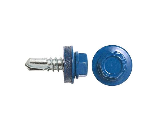 Саморез кровельный 5,5х19 RAL-5005 (3500шт)