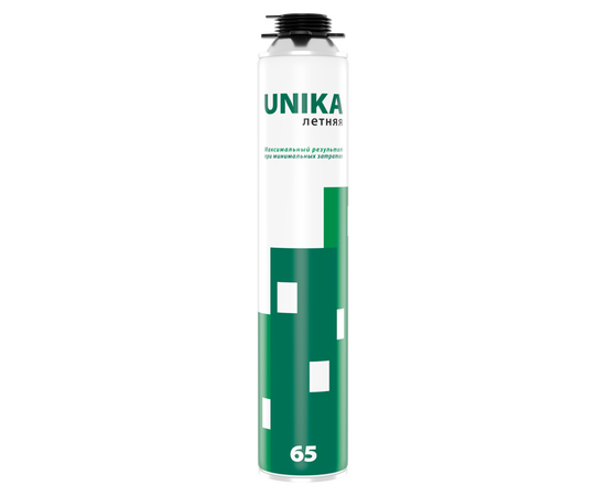 Пена монтажная UNIKA летняя пистолетная (12 х 0.75л)