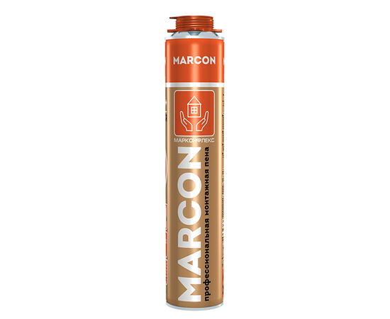 Пена монтажная MARCON PRO 65+ всесезонная пистолетная (12 х 850мл), изображение 2