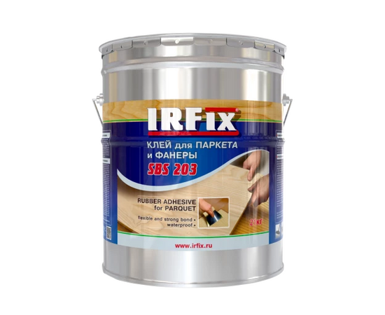 Клей для паркета и фанеры IRFix SBS 203 (12 кг)