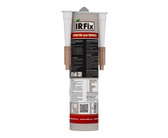 Герметик акриловый IRFix Parquet для паркета "Дуб" (12 х 310 мл), изображение 2