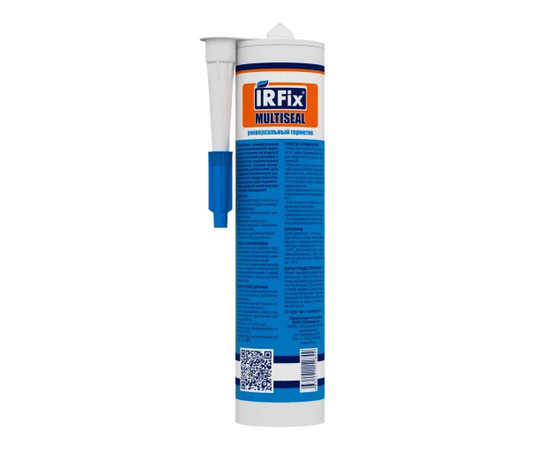 Герметик силиконизированный IRFix Multiseal универсальный белый (15 х 310 мл), изображение 2