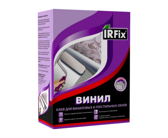 Клей для обоев IRFix винил (30 х 250 мл)