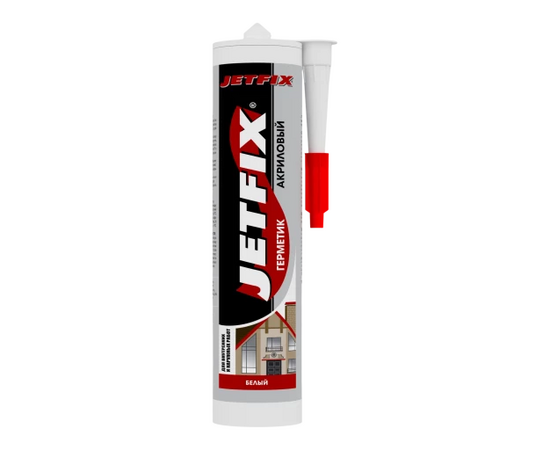 Герметик акриловый JETFIX белый (25 х 310 мл)