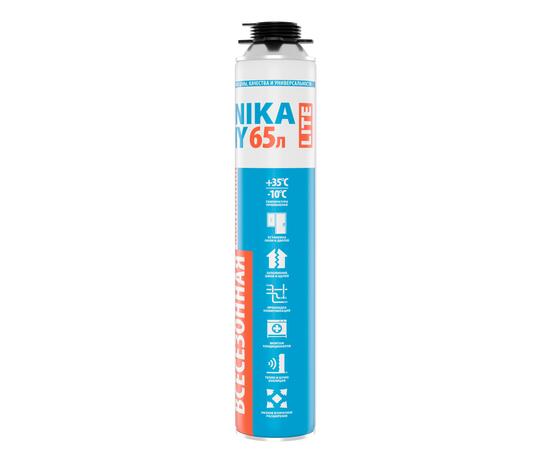 Пена монтажная UNIKA DIY LITE 65 всесезонная пистолетная (12 х 1000мл)