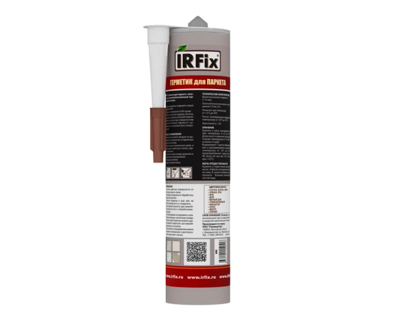 Герметик акриловый IRFix Parquet для паркета "Бук" (12 х 310 мл), изображение 2