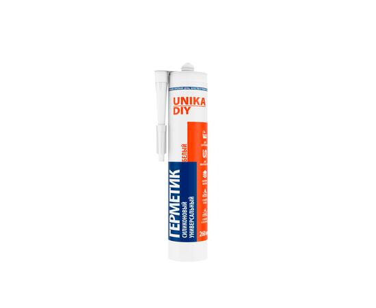 Герметик силиконовый UNIKA DIY универсальный белый (24 х 260 мл)